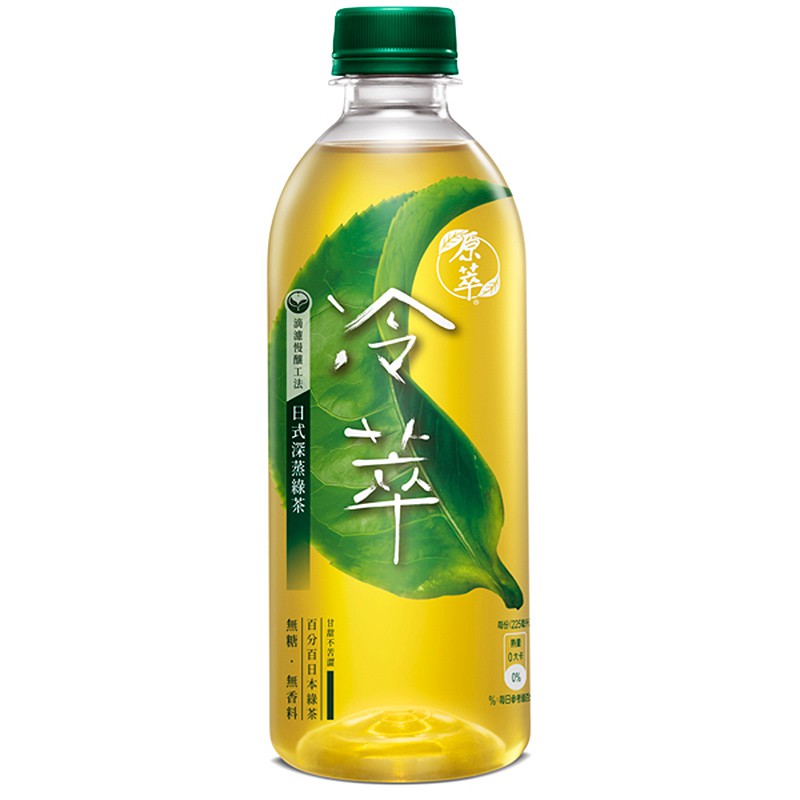 ➤慢釀甘甜, 無糖 ,無香料➤百分百日本綠茶➤ 超商取貨材積限制公告 : 一筆訂單最多可選購6瓶榮獲平成27年「日本天皇杯」製茶師傅所監製深蒸綠茶文為聞名的日本茶，「原萃® 冷萃日式深蒸綠茶」更含有獲
