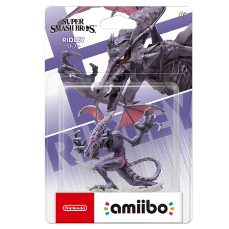 Nintendo 任天堂周邊 amiibo 公仔 - 利德雷(明星大亂鬥系列)