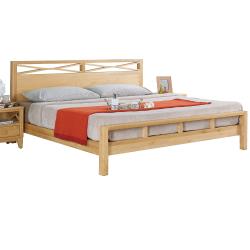 ◎全實木床板材質打造。|◎|◎品牌:H&D規格:雙人5尺類型:床架尺寸(公分):寬184x長204x高100公分主材質:實木材質說明:材質：高密度樁木實木+實木多層板開放漆立體耐磨處理塗裝嵌入式美背處