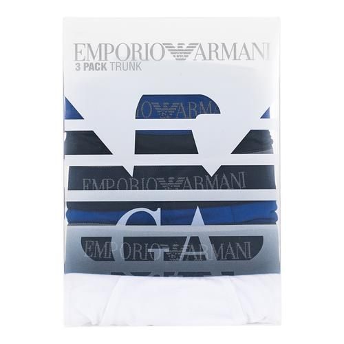 Emporio Armani 男彈性內褲三入組 白