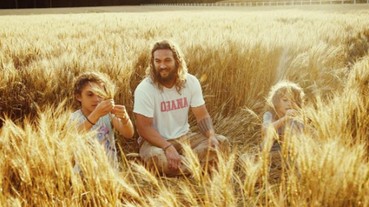 「水行俠」是柔情慈父的最佳代表！傑森摩莫亞 Instagram 大秀父子照