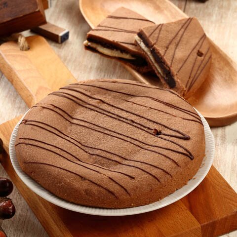 巧克力Q心8兩 中式手工餅 喜餅 禮餅 Q餅