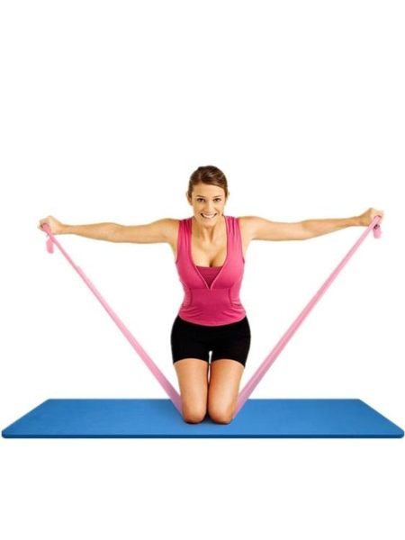 瑜伽繩拉力帶運動訓練瑜伽帶健身器材舞蹈初學者鬆緊帶家用彈力帶