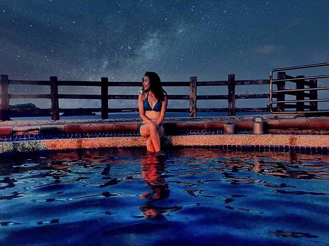 ▲綠島朝日溫泉。（圖片來源：Instagram ＠inrong516）