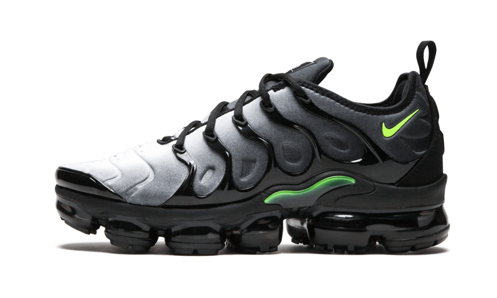 Part of a trio of Nike Air VaporMax Plus models released in the spring of 2018, the 