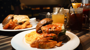 (西門捷運站)西門美式餐廳-Stan & Cat 史丹貓美式餐廳 西門店,全天候早午餐,客製化漢堡,西門聚餐地點,約會地點