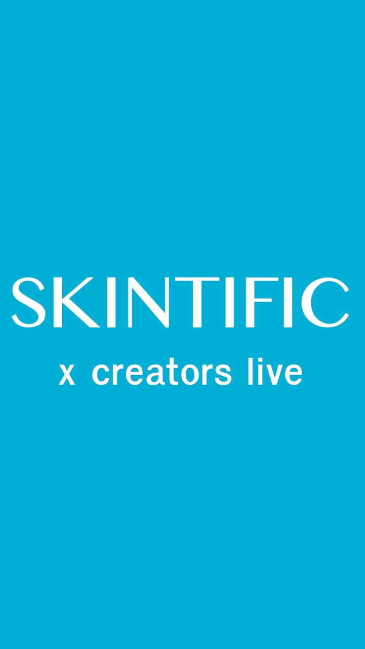 Skintific X Creator Live