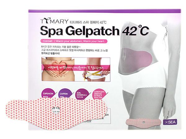 Diet42 SPA~溫泉溫感凝膠貼片(長型)5片入【D130106】Spa Gelpatch 42℃