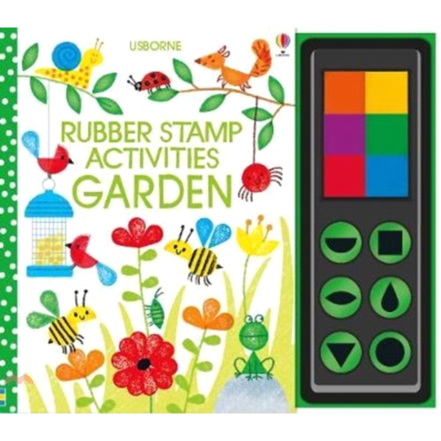 [63折]Usborne Rubber Stamp Activities Garden (印章遊戲書)(硬頁書)