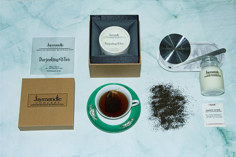 Darjeeling Tea 大吉嶺紅茶 250G擴香石香薰蠟燭杯