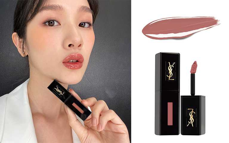 YSL 奢華緞面漆光唇釉#432 /NT1300(圖／YSL提供)