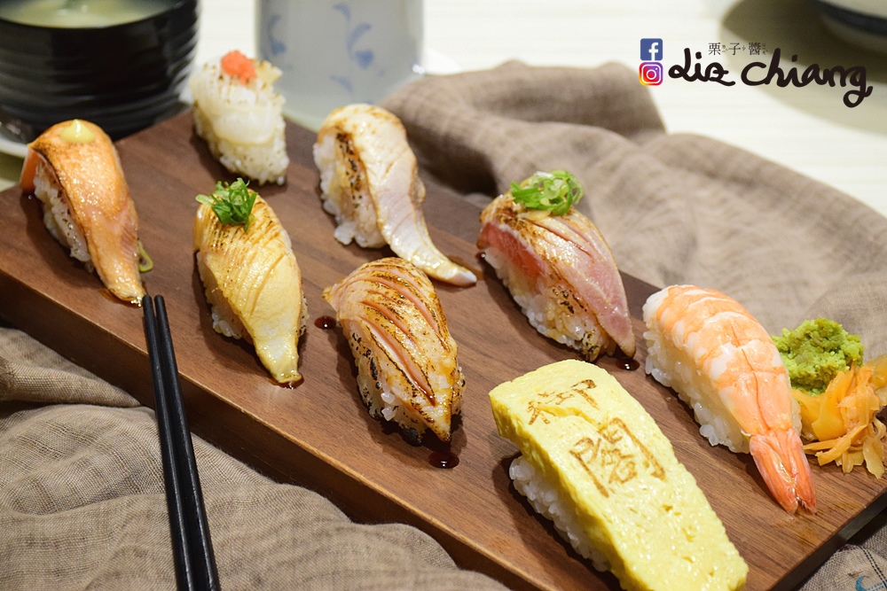 御閣手作-台中壽司-台中握壽司-DSC_0138Liz開懷大笑看世界.JPG