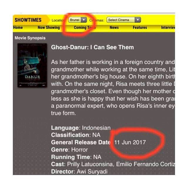 Keren! Tak Hanya di Tanah Air, Film Danur Juga Bakal Tayang di Brunei Darussalam