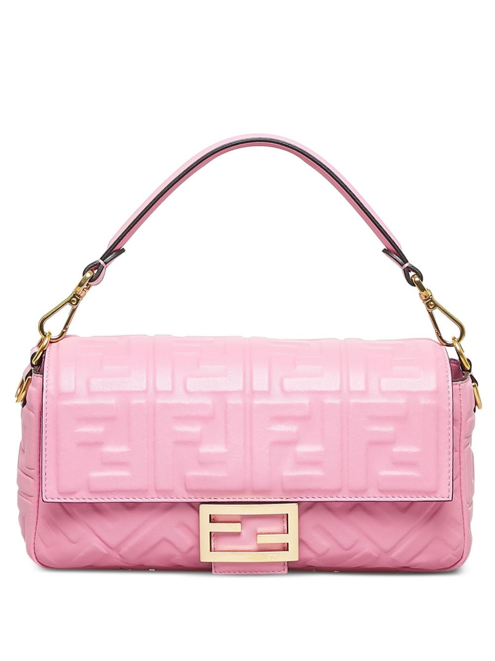 Fendi Pre-Owned - Mamma Baguette tote bag - women - Calf Leather - One Size - Pink