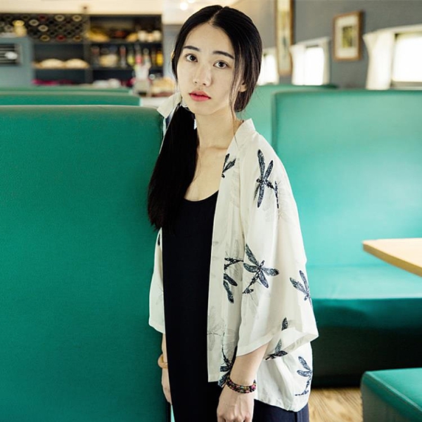 夏季新款日式和風外套學生和服日系寬鬆防曬開衫森系復古上衣女