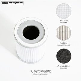 三層過濾設計 n耐米銀紗網過濾網 nHEPA風琴摺頁過濾網 n活性碳過濾網