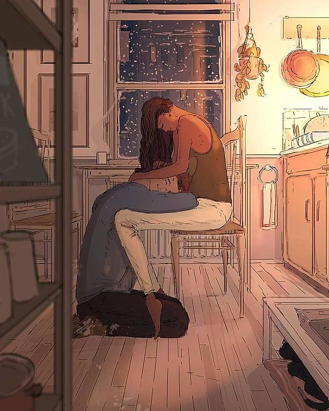 88+ Gambar Ilustrasi Kartun Romantis Terbaru