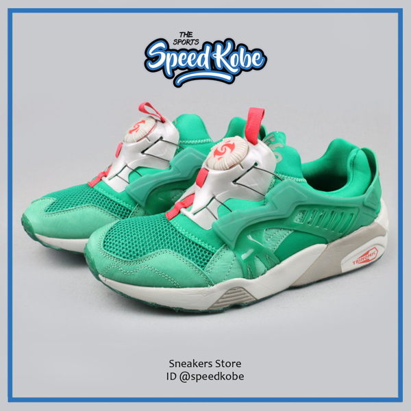 ☆SP☆PUMA DISC X TRINOMIC X ALIFE 聯名款 轉盤 綠紅色 限量 # 35773701