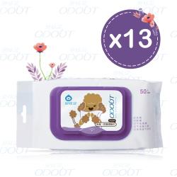 ◎99.9%抑菌+防黴，輕鬆維持身體健康衛生|◎汪汪專用除臭配方，屎尿臭味一擦滾蛋|◎無香精、無酒精，避免多餘成份刺激負擔品牌:臭味滾類型:濕紙巾適用動物類別:貓咪容量:濕紙巾50抽*13包保存期限: