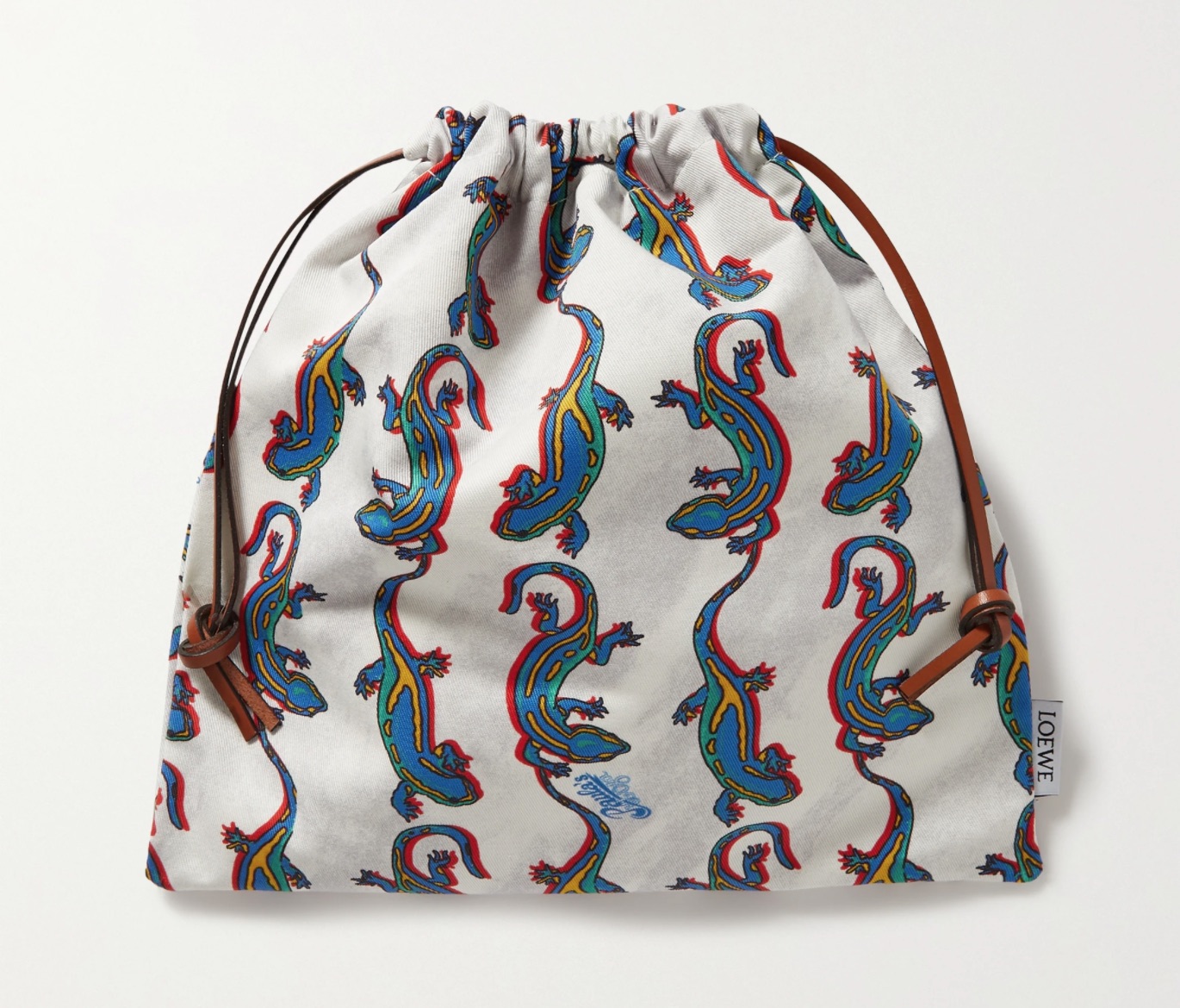 LOEWE Paula's Ibiza printed drawstring pouch