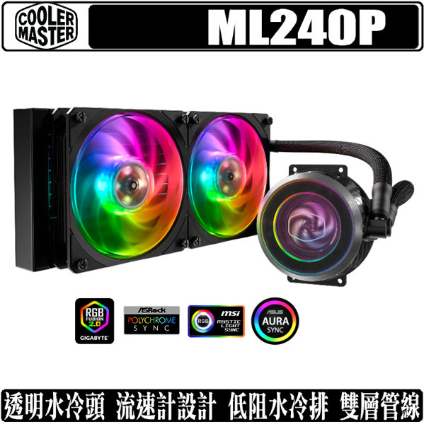 透明幫浦設計 流速計設計 12公分幻象風扇 低阻水冷排 獨家ARGB線控 雙層管線