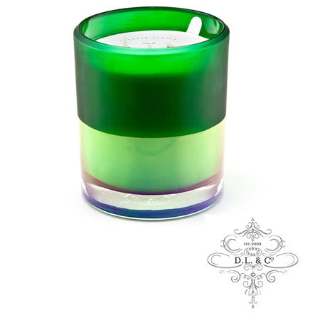 美國 D.L. & CO. ION FROSTED霓虹光瓶系列 Verdant Spruce 蓊鬱雲杉 香氛禮盒 709g