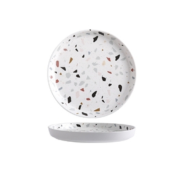 用餐使用餐具，盛裝食物，水墨石糖果設計，厚實碗底防燙，質感骨瓷