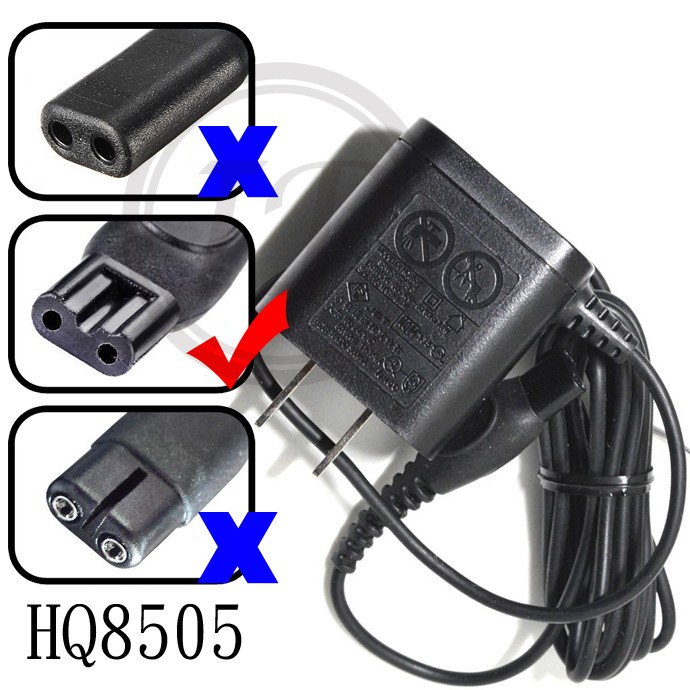 此為原廠飛利浦原廠充電器~ 飛利浦已更新設計成如圖的外觀(黑色線，扁型的變壓器) 適合多款飛利浦刮鬍刀使用，歡迎詢問適不適用，謝謝! 因飛利浦各種刮鬍刀適用的充電線不一定相同，型號眾多無法一一標示，若