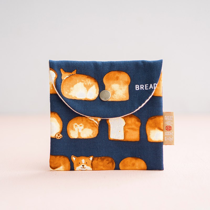 防疫禮物 衛生棉包 口罩收納 吐司科基