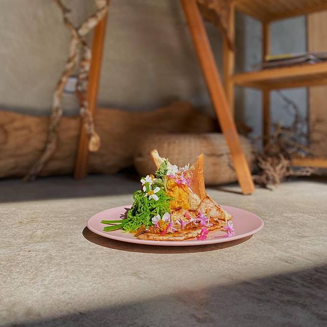 ▲以美食帶來幸福（圖/ IG @qihong_peng）