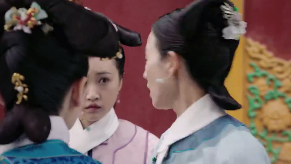 《如懿傳》扇耳光名場面4：阿箬無故扇海蘭耳光