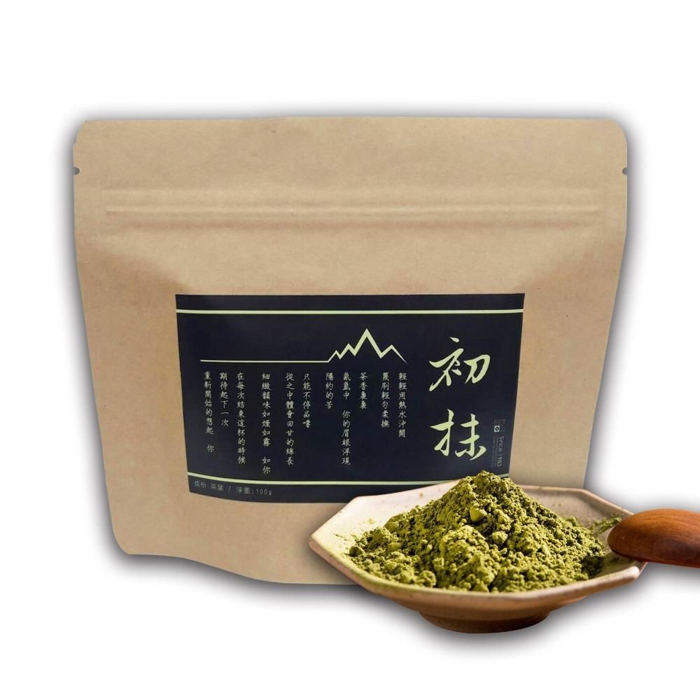【名池茶業】初抹優質細研日式抹茶粉 (100gx1包入)