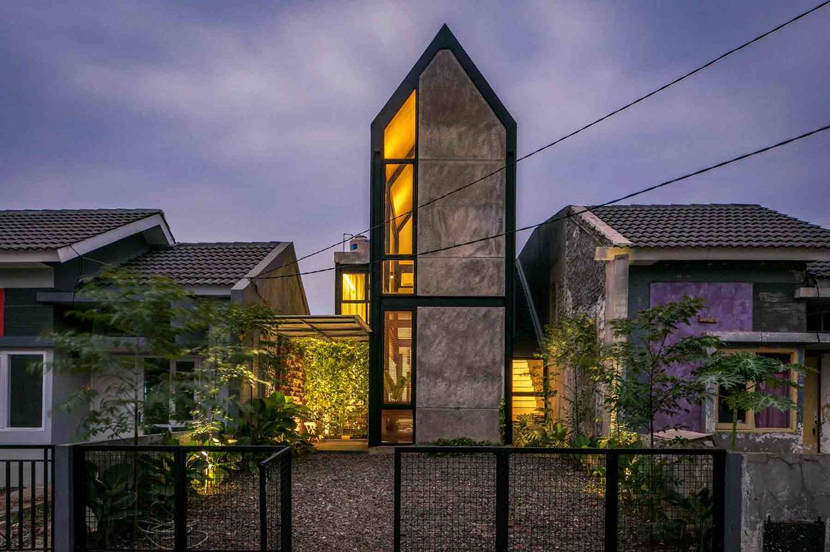 Pesona Desain Rumah Industrial Minimalis Yang Tampil Kece Ala Mahastudio Arsitagcom LINE TODAY