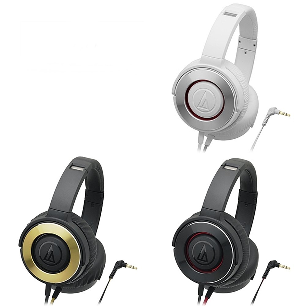 日本鐵三角Audio-Technic SOLID BASS折疊耳罩耳機TH-WS550適智慧手機Android安卓Apple蘋果Samsung三星S7 S6 S5 S4 S4 S3 Note HTC 