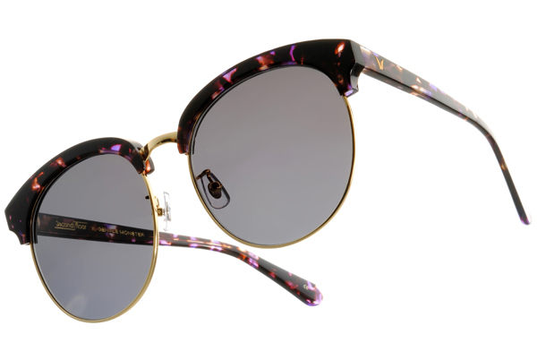 GENTLE MONSTER 太陽眼鏡 DEBORAH PD1 (紫琥珀) 前衛眉型大圓框 # 金橘眼鏡