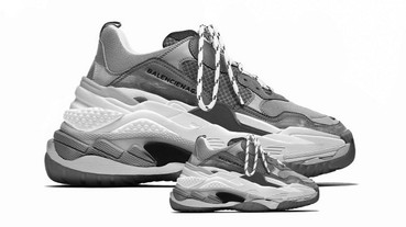 「加倍厚重」！ Balenciaga 推出 Triple S 進化版「 Super-S 」更加碼推出「童鞋」尺寸！