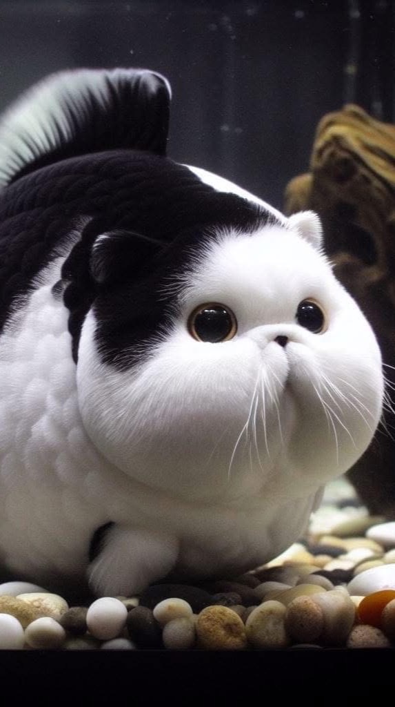 貓與魚