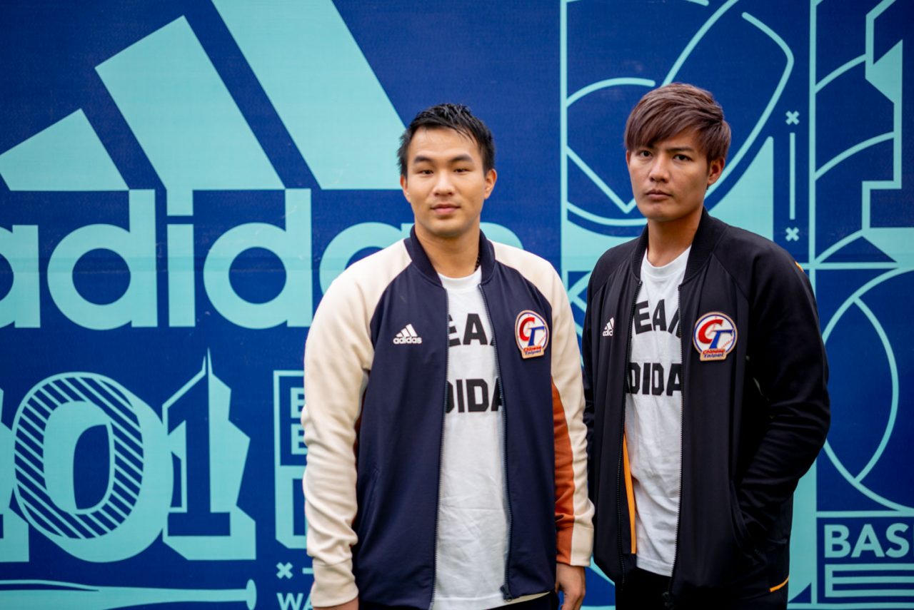 王維中 曾仁和回台現身adidas 101 棒球公園力挺中華隊 沒在怕的 Line購物