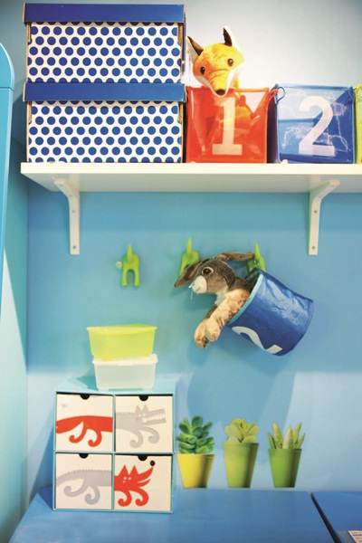 兒童房、佈置、玩具收納、顏色搭配