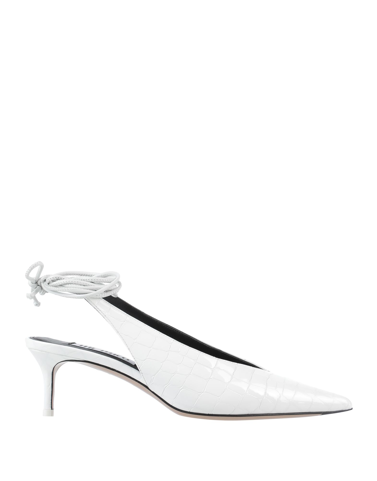 leather, crocodile print, no appliqués, solid color, wrapping straps closure, narrow toeline, spike 