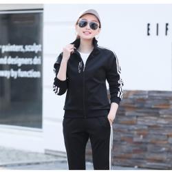 ◎整套免搭配直接外出就是有型|◎不論外出家用都適合|◎黑配黑&黑配紅就是潮品牌定位:運動品牌品牌:CHARME款式:運動套裝適穿性別:女生顏色:黑色系,紅色系適穿季節:秋冬流行元素:條紋主材質:聚酯纖維材質說明:100%聚酯纖維尺寸:L,M,XL,2XL,3XL,4XL袖長:長袖褲長/裙長:過膝產地:中國