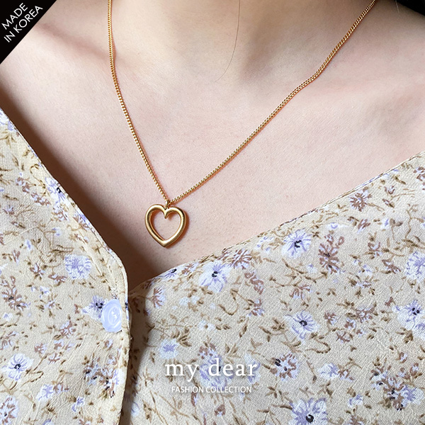 060502♦ 愛心綴飾(霧面)/不建議長時間碰水