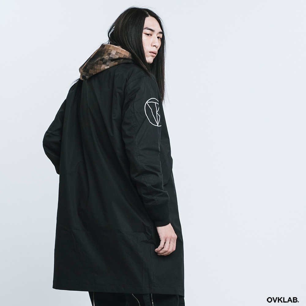 【OVKSHOP Treasure Room】OVKLAB 長版MA-1外套 黑