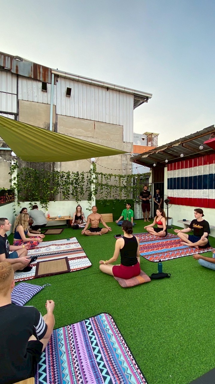 代々木公園ヨガトレ🌿