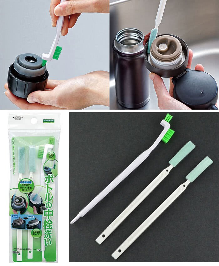 送日本製保溫瓶蓋洗潔刷 (數量有限、送完為止)