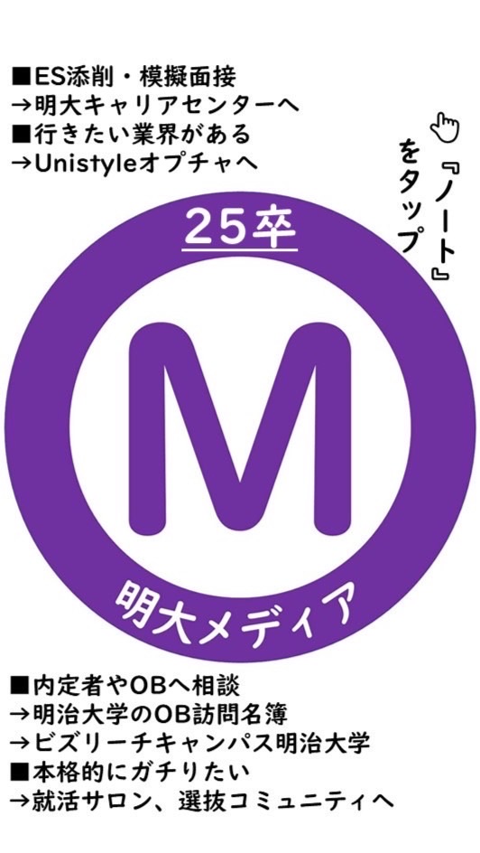 OpenChat 明大生就活オープンチャット【25卒】