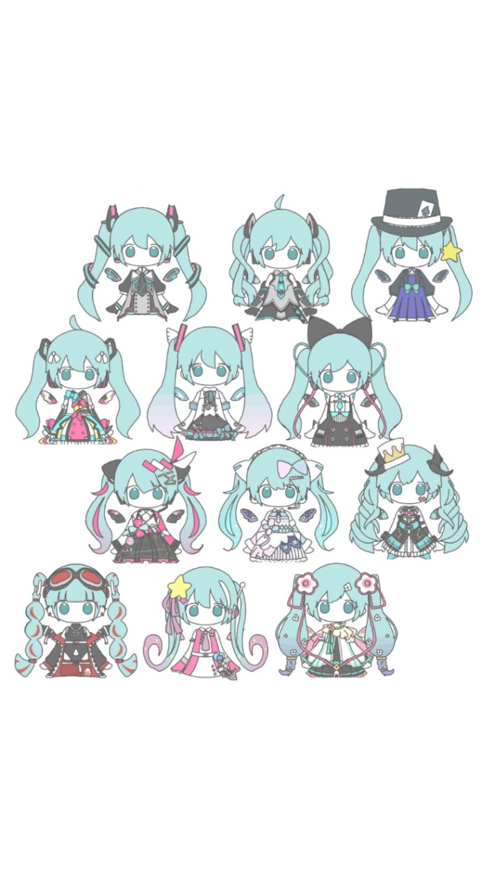マジカルミライイラスト描いてこ！