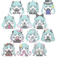 マジカルミライイラスト描いてこ！