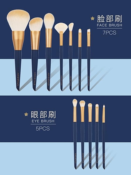 化妝刷爾木萄軟毛化妝刷眼影刷套裝便攜高光刷子眼部鼻影刷眼妝刷細節刷 衣間迷你屋
