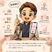 “顔出しなし”声でファンができる発信コミュニティ